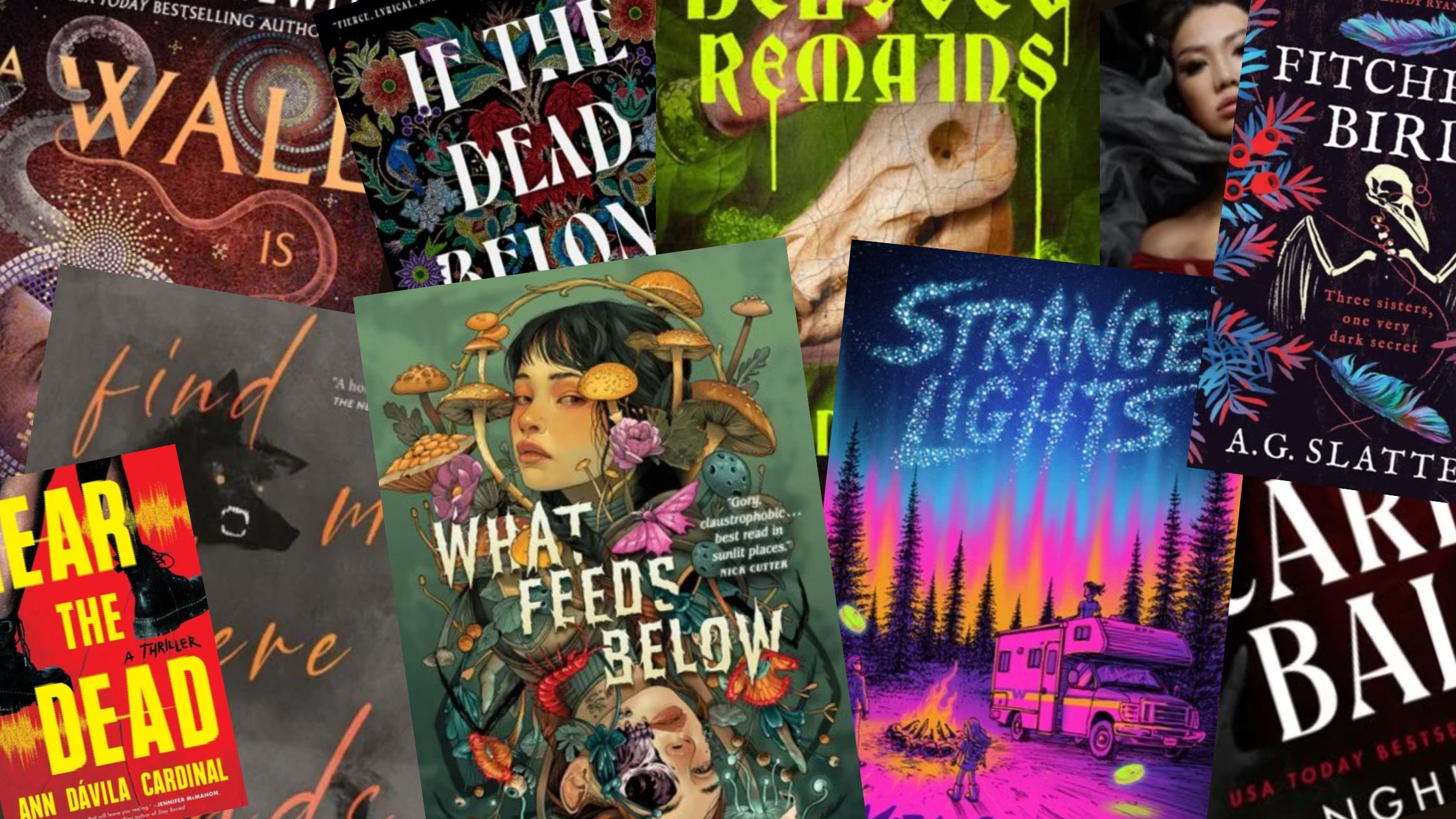 book covers for new speculative fiction releases this week